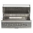 Coyote 42" S-Series Built-In Gas Grill -C2SL42LP - lid Open