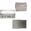 Coyote S-Series 42-Inch 4-Burner Built-In Gas Grill W/Outdoor Kitchen Package Options - C3SL42-PKG-1