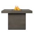Real Flame Ventura Square Propane Fire Table with Natural Gas Conversion - C9630LP - Front