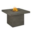 Real Flame Ventura Square Propane Fire Table with Natural Gas Conversion - C9630LP