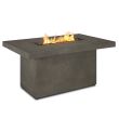 Real Flame Ventura Rectangular Propane Fire Table with Natural Gas Conversion- Glacier Gray - C9640LP-TGLG 