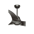 Hunter 59144 Stingray 6684 CFM 120 Volt with LED Light 60 inch Ceiling Fan Granite - 59144 - Close View 1