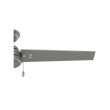 Hunter Cassius Outdoor 52 Inch Ceiling Fan Matte Silver - 59262 - Single 1