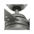 Hunter Cassius Outdoor 52 Inch Ceiling Fan Matte Silver - 59262 - Close View 3