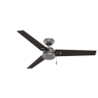 Hunter Cassius Outdoor 52 Inch Ceiling Fan Matte Silver - 59262 - 1