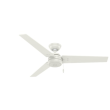 Hunter Cassius Outdoor 52 Inch Ceiling Fan Fresh White - 59263