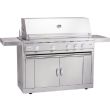 Summerset TRL Deluxe 44-Inch 4-Burner Freestanding Gas Grill - TRLD44A-NG / TRLD44A-LP / CARTTRLD44DC