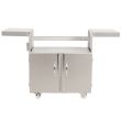 Sunstone 4 Burner 34 Inch Freestanding Gas Grill With Rotisserie With Cart - SUN4B-IR/Cart - Front View