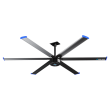 Coolboss 11.5' HVLS Industrial Ceiling Fan 148,321 CFM Covers 3000+ Sq Ft - CB11-HVLS