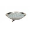 Crystal Fire Round Stainless Steel Gas Fire Pit Burner 20 Inch Round Stainless Steel by The Outdoor Greatroom 