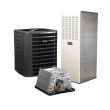 2.5 Ton 14.3 SEER2 10KW Mobile Home Heat Pump & Electric Furnace System - R32 - GLZS4BA3010-A / ACiQ-MH36EU3VYED / ACiQ-EFS1020FD-MH