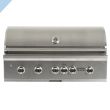 Coyote S-Series 42-Inch 5 Burner Built-In Gas Grill With Rapidsear Infrared Burner & Rotisserie - C2SL42