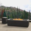 Real Flame Lanesboro Linear Propane Fire Pit With Natural Gas Conversion Kit-  Grey - CT0003LP-SW4 - Lifestyle