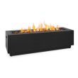 Real Flame Lanesboro Linear Propane Fire Pit With Natural Gas Conversion Kit-  Grey - CT0003LP-SW4