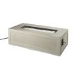 The Outdoor Greatroom Cove 60-Inch Linear Gas Fire Pit Table - CV-1242