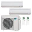 Daikin 14,000 BTU Dual Zone Mini-Split System 7 + 7