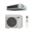 15,000 BTU Daikin Emura 15.3 SEER2 Single Zone Concealed Duct Mini Split Heat Pump System - R410A | 230V - RX15WMVJU9 / FDMQ15WVJU9