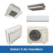 Daikin Tri Zone Mini Split System - Design Your Own R32 - Select 3 Air Handlers