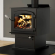 Drolet Myraid II Extra Large Wood Burning Stove - Heats Up To 2300 Square Feet
