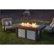 The Outdoor Greatroom Denali Brew Linear Gas Fire Pit Table - DENBR-1242