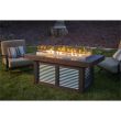 The Outdoor Greatroom Denali Brew Linear Gas Fire Pit Table - DENBR-1242