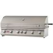 Bull 46" Grill Head Diablo 6 Burner 105,000 BTU's Lights Rotis Burn - 62648/9 - Left Side View