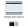 Majestic Original Bi-fold Glass Doors With Stainless Steel Trim - For Royalton 36 Inch