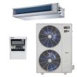 36,000 BTU 23 SEER ACiQ Single Zone Concealed Duct Mini Split System | Extreme Series - ACIQ-36CD-HH-MC / ACiQ-36ZPL-HP230C