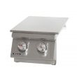 Bull 30,000 BTU's Double Side Burner LP Slide-In Design - 30008/30009