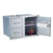 Bull 38-Inch Outdoor Pantry Insert Fits Inside Door Drawer Combo - 55877