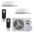 Stealth 18,000 BTU 23 SEER Dual Zone Wall Mounted Pinnacle Heat Pump System 12+12 - SC-18Z-HH-M2 / SC-12W-HP230 - 2