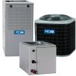 ACiQ 1.5 Ton 14 SEER 80% AFUE 44,000 BTU Gas Furnace and Heat Pump System - Multi-Positional - R4H418GKC / EAM4X24L17A / N80ESN0451712A