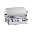 Fire Magic Echelon Diamond 660i 30-Inch Built-In Natural Gas Grill With Digital Thermometer - E660i-8E1N