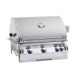 Fire Magic Echelon Diamond 660i 30-Inch Built-In Natural Gas Grill With Analog Thermometer - E660i-8EAN