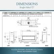 Majestic Echelon II 72-Inch Linear Direct Vent Gas Fireplace - ECHEL72IN