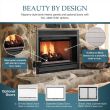 Majestic Sovereign Wood Fireplace - 36-Inch - SA36