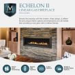 Majestic Echelon II 36-Inch Linear Direct Vent Gas Fireplace - ECHEL36IN
