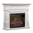 Dimplex Essex Electric Fireplace With White Mantel- GDS30L3-1086W