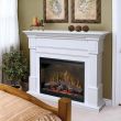 Dimplex Essex Electric Fireplace With White Mantel- GDS30L3-1086W