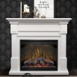 Dimplex Essex Electric Fireplace With White Mantel- GDS30L3-1086W