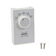 TPI ET9 Series Line Voltage Thermostat, SPST Cool Only, 50-90°F - ET9SRTS