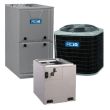 3.5 Ton 15 SEER2 96% AFUE 100,000 BTU ACiQ Gas Furnace and Heat Pump System - Multi-Positional - R4H5S42AKAAA / EVM4X61M24A / N96MSN1002120A