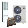 ACiQ 3.5 Ton 14 SEER2 80% AFUE 77,000 BTU High Efficiency Mobile Home Heat Pump & Gas Furnace System with Coil Cabinet | Extreme Series - ACiQ-4X-HPB / ACIQ-3617UDPBCA / MG1E-B077F1ABM1