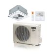 9,000 BTU ACiQ Extreme 23 SEER2 Single Zone Ceiling Cassette Mini Split Heat Pump System - R454B | 230V - ACIQ-09ZPL-HP230C / ACIQ-09CC-HH-MC