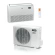 12,000 BTU 23 SEER ACiQ Single Zone Slim Ceiling Cassette Mini Split System | Extreme Series