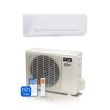 18,000 BTU ACiQ Extreme 21.5 SEER2 Single Zone Wall Mount Mini Split Heat Pump System - R454B | 230V - ACIQ-18ZPL-HP230C / ACIQ-18W-HH-MD