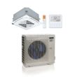 36,000 BTU ACiQ Extreme 23 SEER2 Single Zone Ceiling Cassette Mini Split Heat Pump System - R454B | 230V - ACIQ-36ZPL-HP230C / ACIQ-36CC-HH-MC
