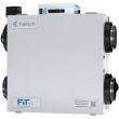 Fantech FIT 120E-D-HC Energy Recovery Ventilator with Shut-Off Damper, 120 V Hardwire Connect, 127 CFM - FIT 120E-D-HC