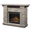 Dimplex Featherston Electric Fireplace And Stone Mantel- GDS26L5-1152LR