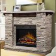 Dimplex Featherston Electric Fireplace And Stone Mantel- GDS26L5-1152LR